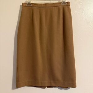 Vintage Laura Gayle Classics 100% Wool Pencil Skirt